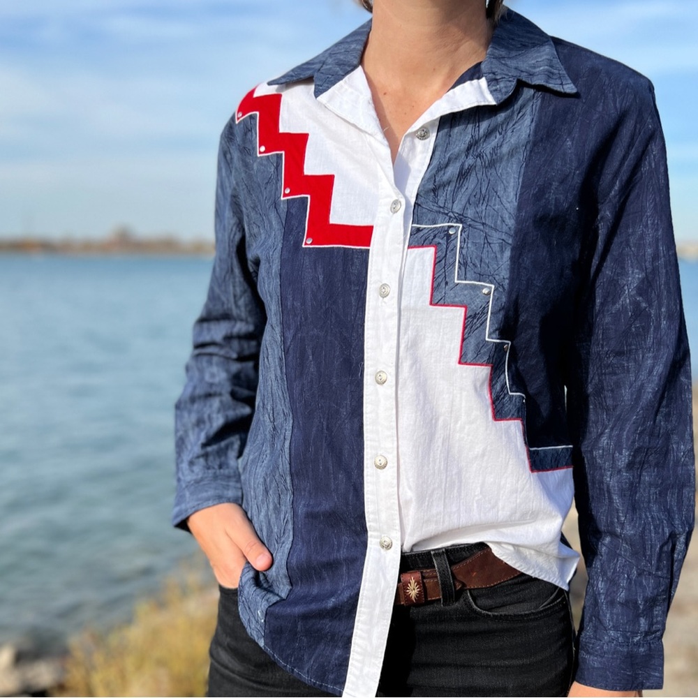 1980s Western Shirt